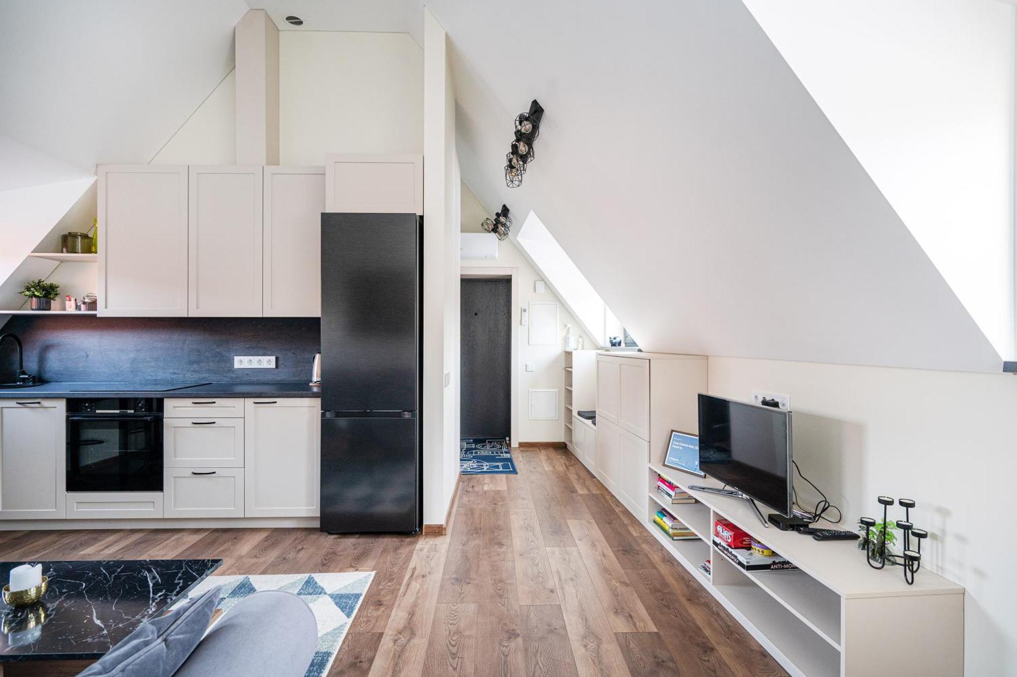 Cozy Central Attic Self Check In VNO Extérieur photo